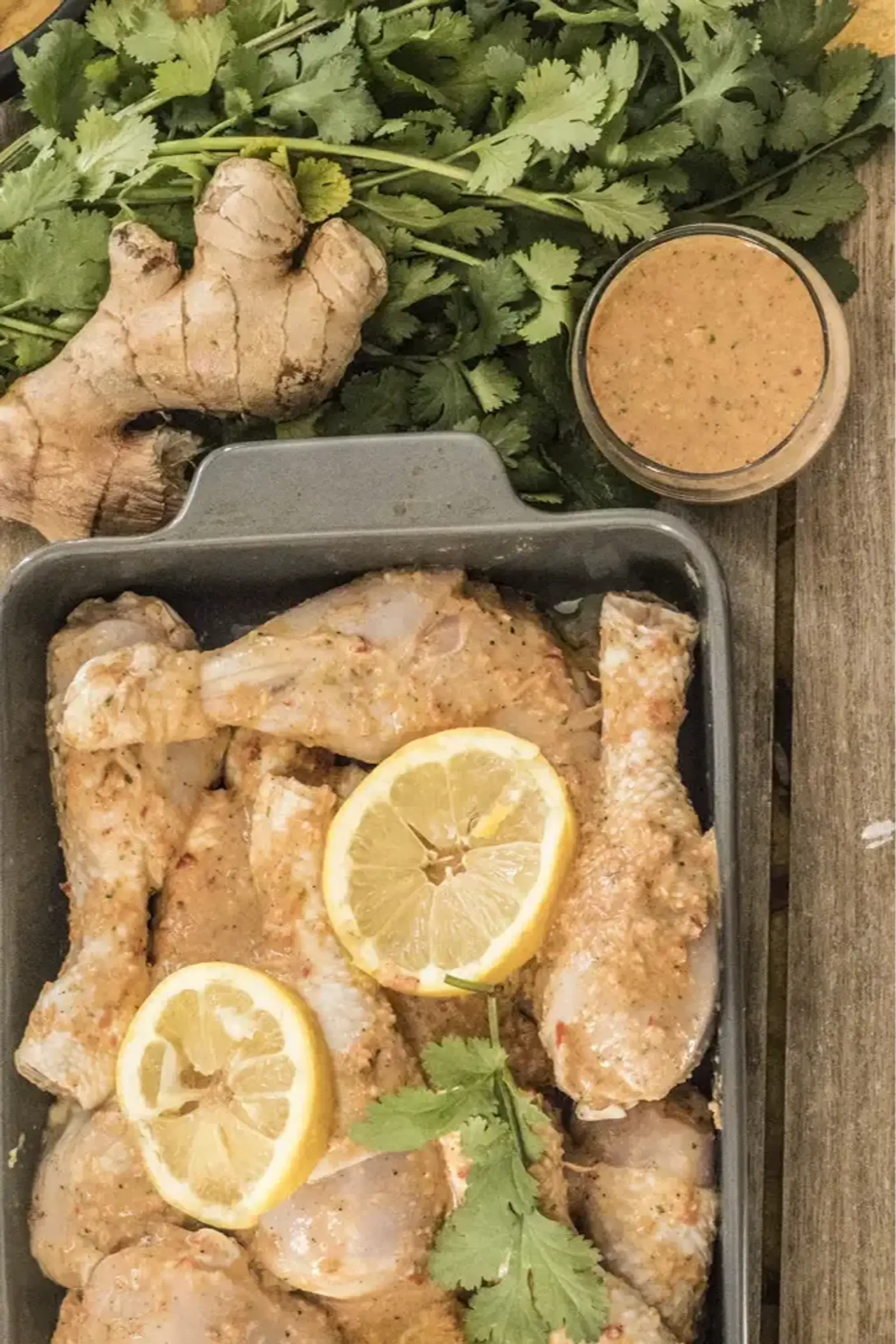 marinade poulet au gingembre