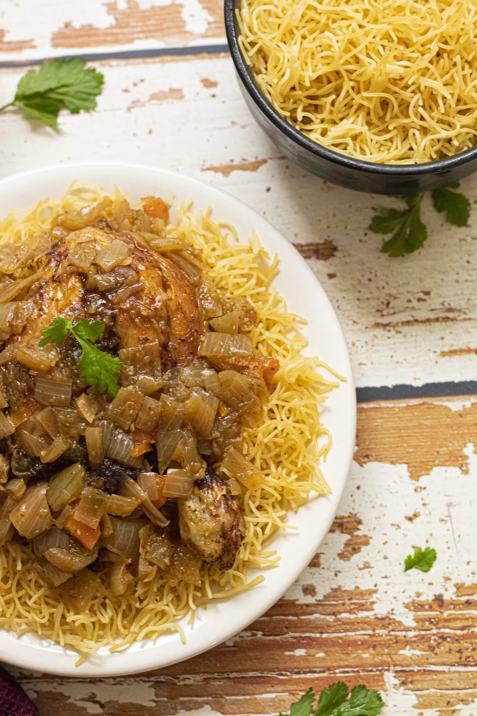 vermicelles au poulet a la senegalaise