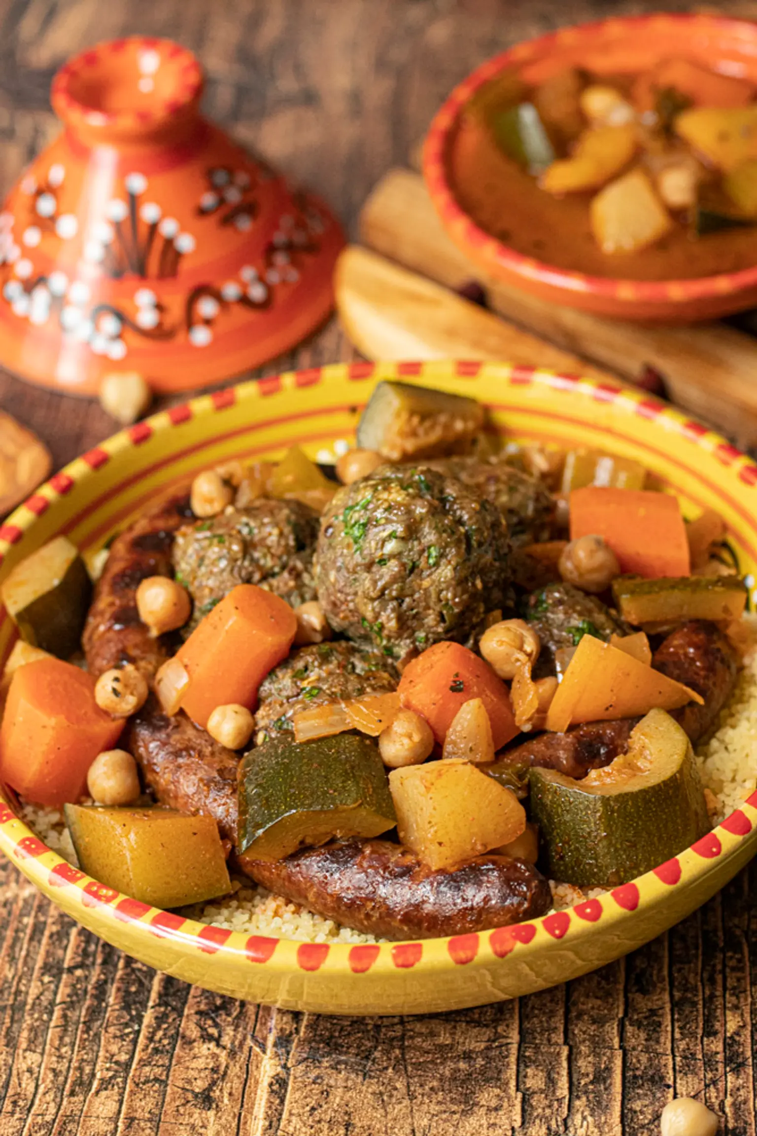 couscous aux boulettes et merguez