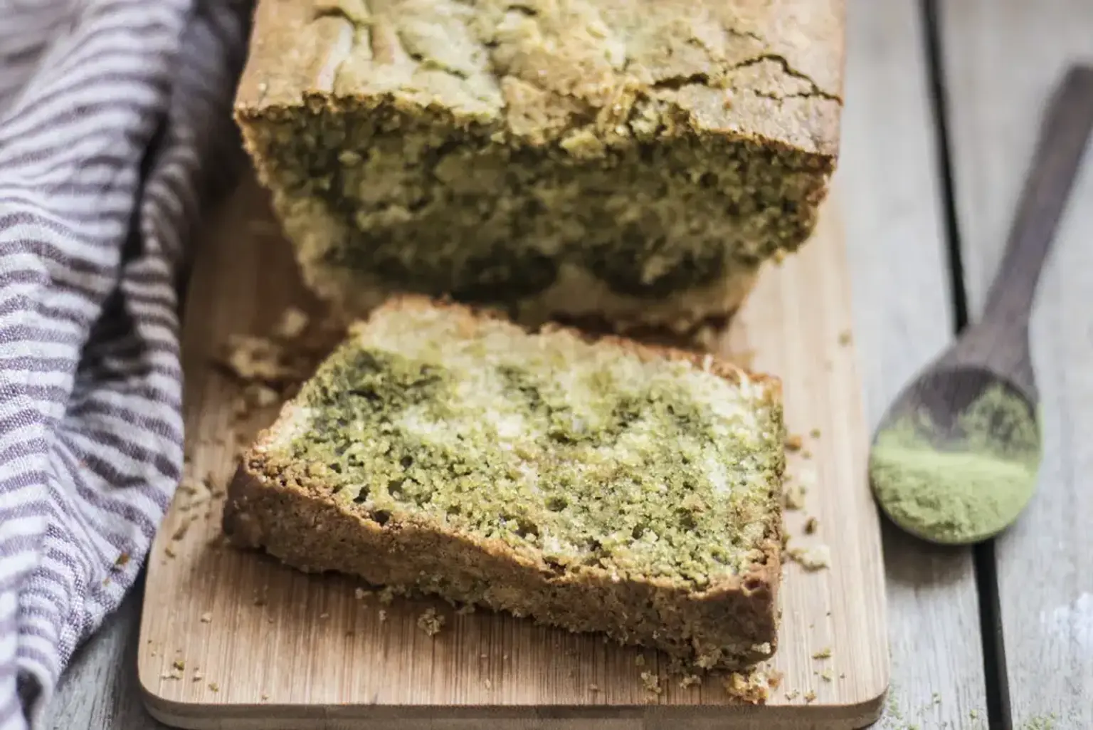 cake marbre patate douce moringa